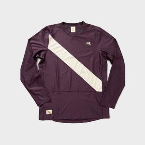 Van Cortlandt Long Sleeve - Plum/Ivory